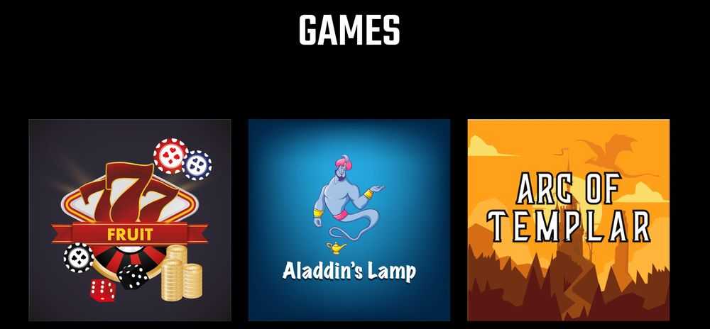 Different games