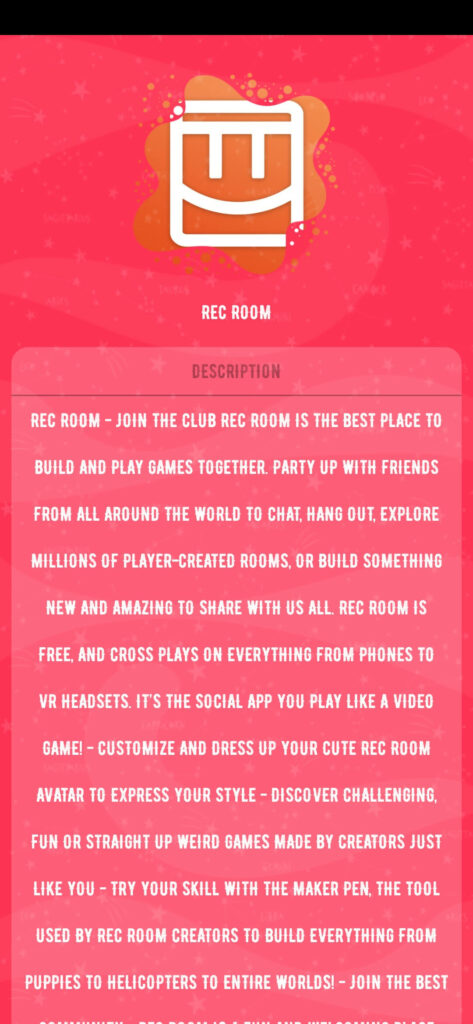 Rec Room APK 2.1 Download For Android 2