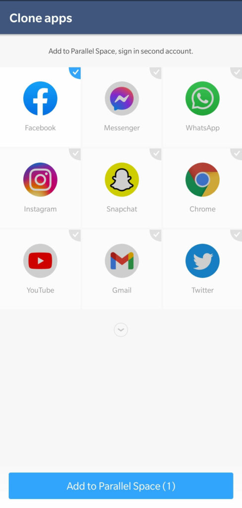 Parallel Space APK – Multiple Account and Two Face For Android 3