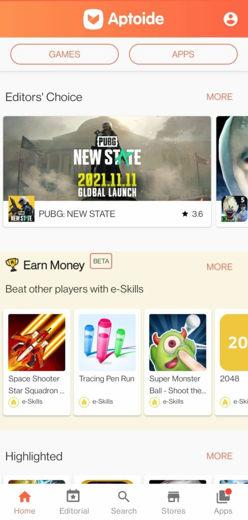 Aptoide APK Download Image