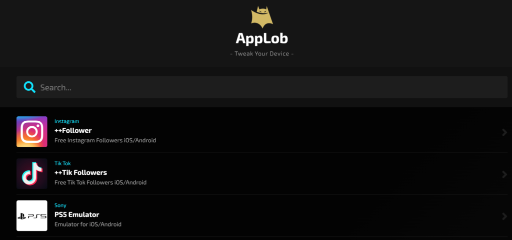 Applob APK Image