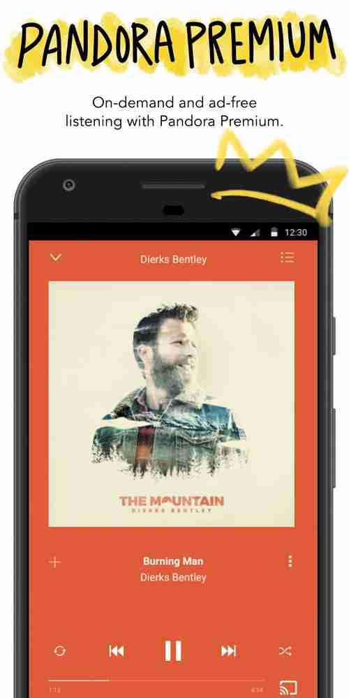 Pandora Premium APK Image